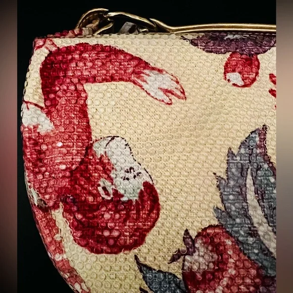 RARE AMY 8 CHAN NEW YORK Monkey in Strawberries Designer Purse Very Rare